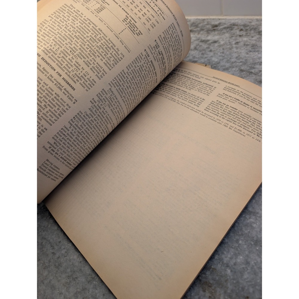 J.K. Lasser's Your Income Tax Guide Book 1970 Edition - Picture 5 of 11